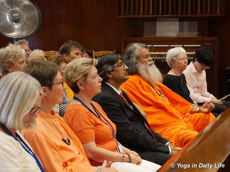 Vishwaguruji at International Day of Yoga celebrations in New York City